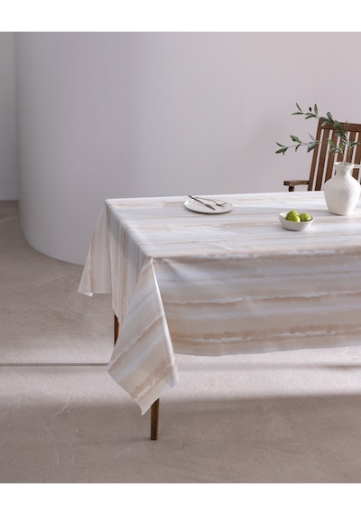 Madame Coco Celeste Masa Örtüsü - Bej - 140x200 Cm 8684427305232 Çok Renkli