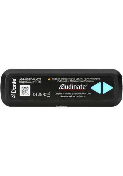 Audinate Dante Avıo Adp-usbc-au-2x2 Usb Type-c Dönüştürücü