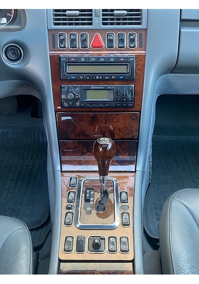Mercedes W210-W208-W202 Krom Tuş Çerçevesi
