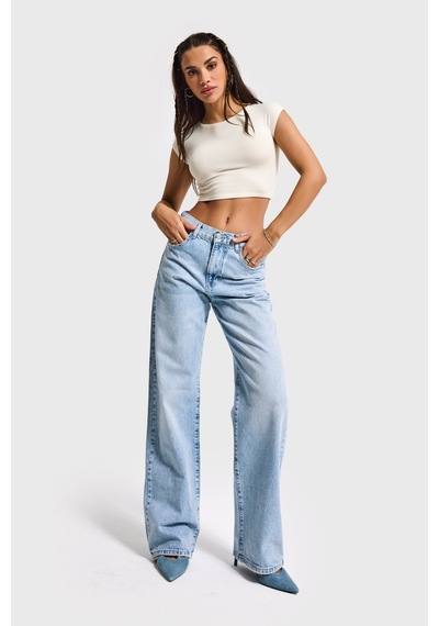 Itsbasic Kadın Ice Kot Rengi Lora 4s6-32 Loose Fit %100 Koton Denim Jean İce Itsbasic Kadın Ice Kot Rengi Lora 4s6-32 Loose Fit %100 Koton Denim Jean İce