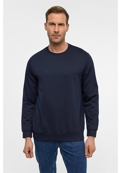 Süvari Lacivert Regular Düz Bisiklet Yaka Sweatshirt Sw2013700024-m09 Lacivert