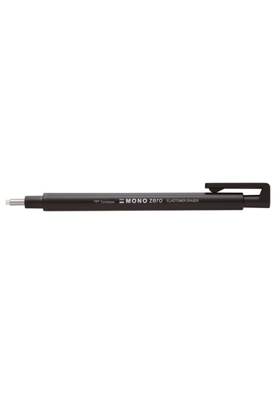 Tombow Mono Zero Basmalı Kalem Silgi 2.3 Mm - Siyah