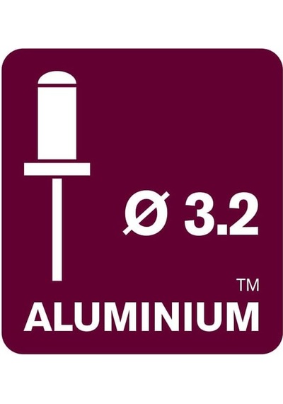 Kör Perçin Universal Alüminyum, 50 Adet Matkap Ucu Dahil, 3,2 X 8 Mm, 5000383