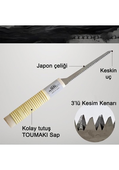 Suizan Sz2700 Alçıpan Japon Testeresi 12 Cm