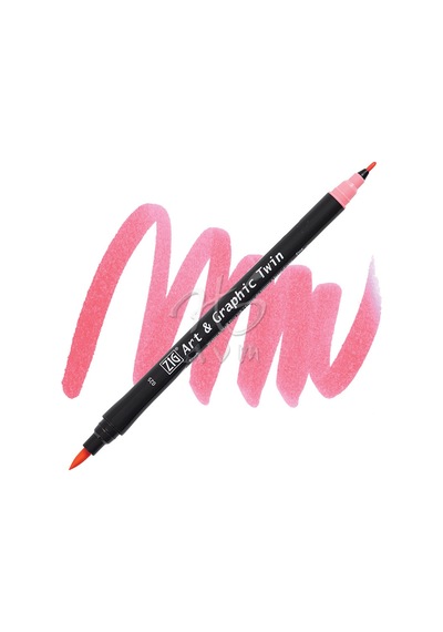 Zig Art & Graphic Twin Marker Tut-80 25 Light Carmine