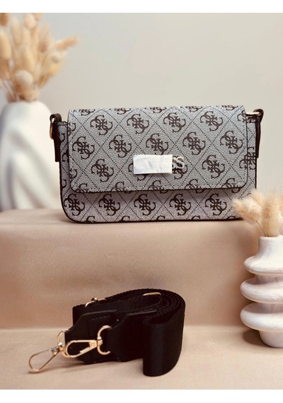 Elora Atelier Mila Mini Gri-siyah Çanta Çok Renkli