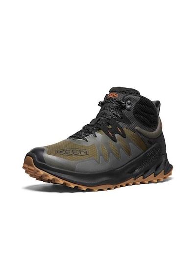Keen Zionic Mıd Wp Su Geçirmez Yürüyüş Botu - Dark Olive/scarlet Ibis 001