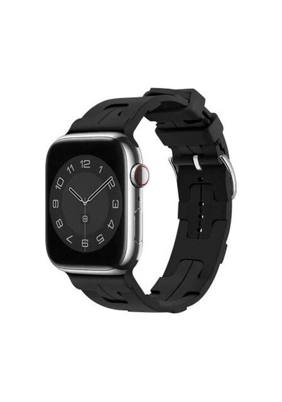 Apple Watch Uyumlu 40mm Krd-92 Silikon Kordon - Siyah
