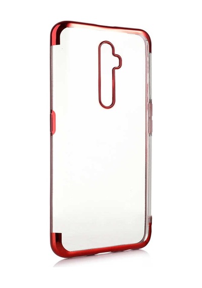 Oppo Reno 2Z Kılıf Zore Dört Köşeli Lazer Silikon Kılıf