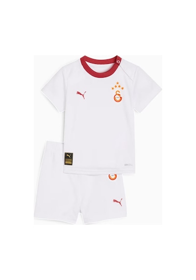 Puma Galatasaray S.k. Beyaz Forma 25/26 Deplasman Forması Baby Set Bebek Forma Çok Renkli