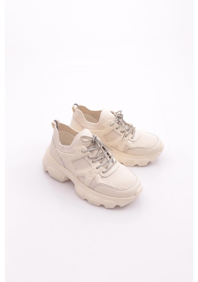 Guja 25y321 Kadın Sneaker Ayakkabı Bej