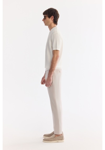Avva Erkek Ekru Bisiklet Yaka Kolay Ütülenen Kırışmaz Regular Fit Triko T-shirt A61y5032 Avva Erkek Ekru Bisiklet Yaka Kolay Ütülenen Kırışmaz Regular Fit Triko T-shirt A61y5032