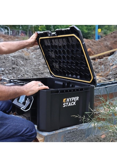 Cat Da41003 Hyper Stack 43 Litre Ağır Hizmet Tipi Kilitli Takım Çantası Fr Da41003