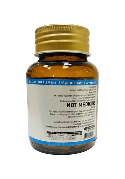 Afye Valerian Root 60 Kapsül 600 Mg Kediotu Kökü 60 Kapsül