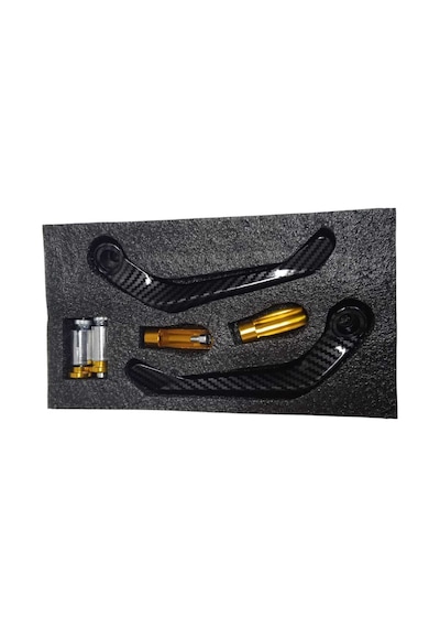 Onvo Rx4 Manet Koruma Karbon Desenli Sarı Gold Renk