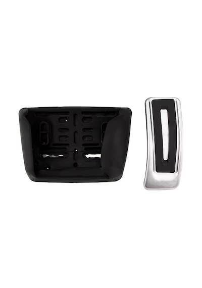 Audi A4 B9 A5 F5 2016-2023 Uyumlu Geçme Otomatik Pedal Seti 3 Parça Siyah Krom