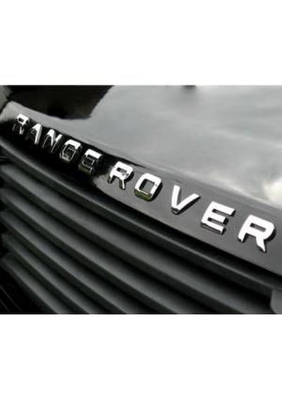 Dk Tuning Range Rover Gümüş Renk Kaput Ve Bagaj Yazı