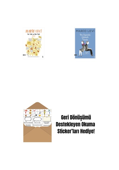 Bu Salı Ve Her Salı Şişli + Bu Oyunda Gitmek Vardı + Okuma Sticker'ları