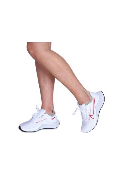 Nike Wmns Air Zoom Pegasus 38 Kadın Beyaz Koşu Ayakkabısı Cw7358-106 Byeaz