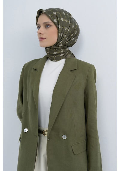 Armine Saf İpek Sura Eşarp-2026 İlkbahar-yaz- 953000d Haki Yeşil