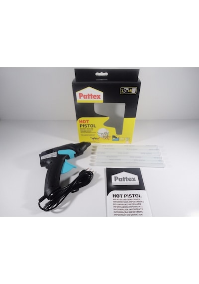 Pattex Silikon Tabancası + 6 Mum Sıcak Silikon Set Henkel N11.2140 Pattex Silikon Tabancası + 6 Mum Sıcak Silikon Set Henkel N11.2140