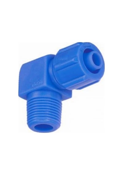 Plastik Somun Sıkmalı Dirsek 4x6 - 1/8