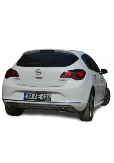 Opel Astra J Hb 2013-2015 Makyajlı Arka Tampon Eki - Difüzör P