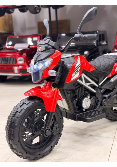 Akülü Motor 3-8 Yaş Kırmızı