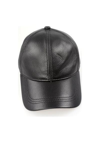 Hakiki Deri Beyzbol Kep Şapka Unisex