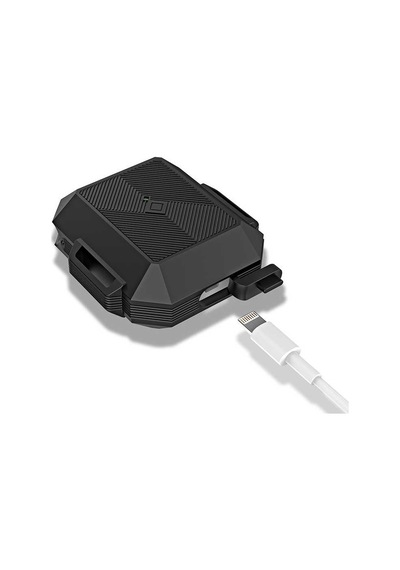 Lexroo Apple AirPods Uyumlu Kılıf Airbag 09 Silikon - Kırmızı
