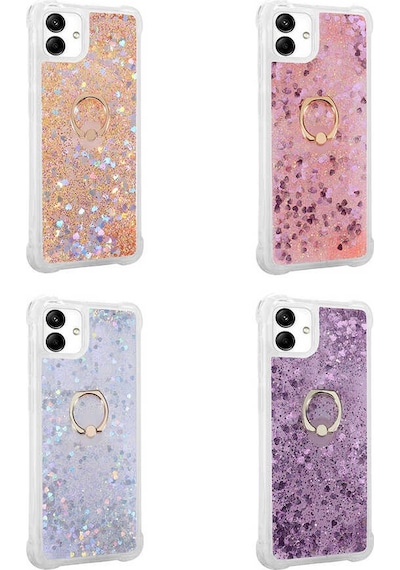 Zore Galaxy Uyumlu A04 Kılıf Milce Kapak - Pembe Pembe