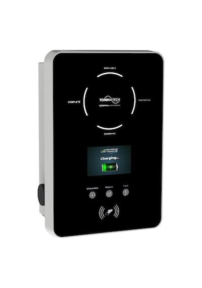 Tommatech Trio 22kw Üç Faz/400v Ac Elektrikli Araç Şarj Ünitesi Kablosuz 22 kw