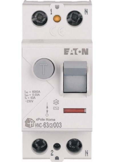 Eaton 194692 Hnc-63/2/003 Kaçak Akım Koruma Şalteri Ac T- Kaçak Akım Rölesi