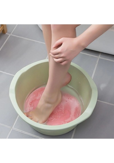 Buffer Çok Amaçlı Esnek Yumuşak Banyo El Ayak Vücut Plastik Duş Matı Plastik Banyo Matı Belirtilmemis