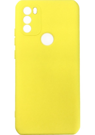 Nettech General Mobile Gm21 Plus Uyumlu Nano Arka Koruma Kılıf - Sarı Sarı