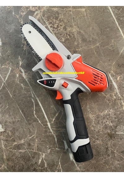 Assur Pro 18v Akülü Dal Budama Testeresi Ağaç Kesme Testeresi Çift Akü 25wh