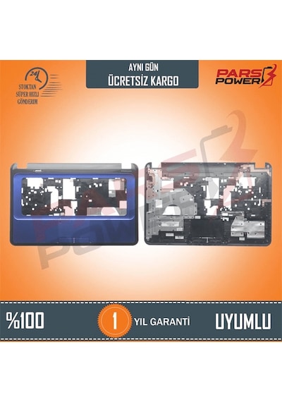 HP Uyumlu Pavilion G6-1301st, G6-1302et, G6-1302st Klavye - Üst Kasa (Pars Power) Mavi Kasalı 510743