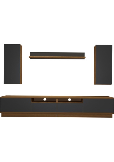 Decoraktiv Trendstyle 5220ds Mdf Tv Ünitesi Tv Sehpası Pera - Antrasit