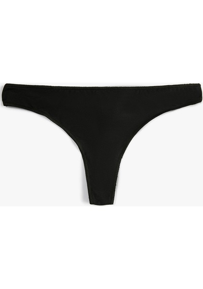 Koton String Külot Basic Siyah 3slk30205mk 3SLK30205MK999 Siyah