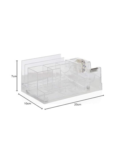 0815 Sef Desk Organizer Bant Kesicili Şeff.