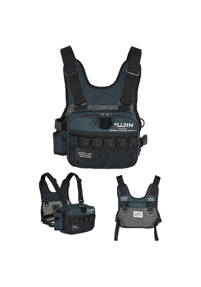 Fujin Tactical Vest Indigo Balıkçı Çantası