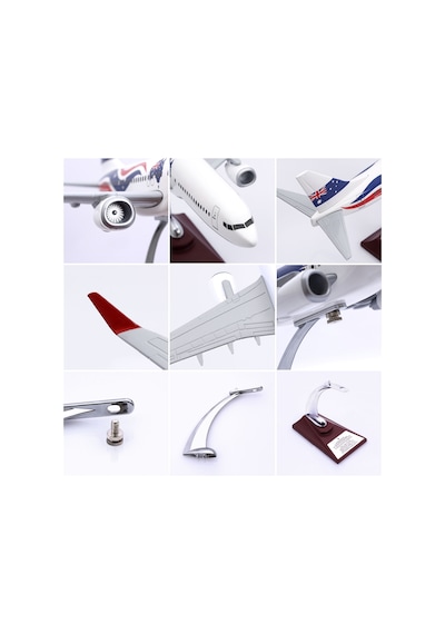 Zekupp - Maket Uçak - Boeing 737-800 1/100 - AVUSTRALYA ÖZEL TASARIM Model Uçak