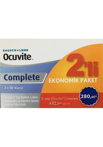Ocuvite Complete 2 Li Paket