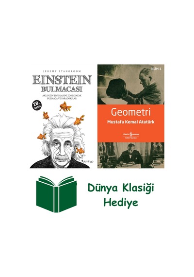 Einstein Bulmacası + Geometri + Dünya Klasiği Hediye