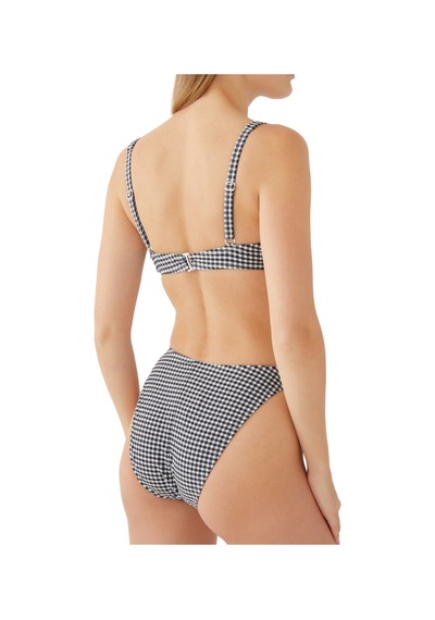 Good American Balconette Bikini Üstü Siyah
