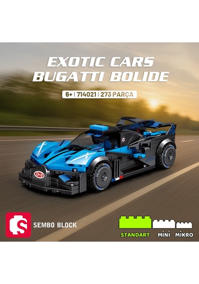 Sembo Block Bugatti Bolide Yapı Bloğu Seti 273 Parça