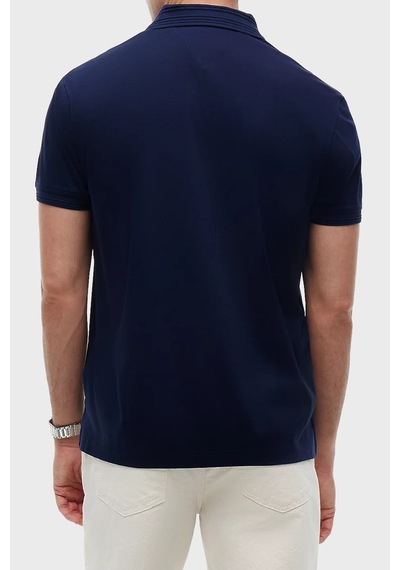 Tommy Hilfiger Erkek Polo Yaka T Shirt Mw0mw42745 Dcc Lacivert