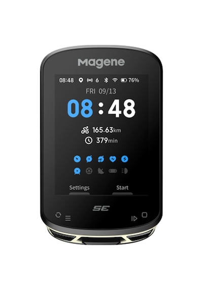 Magene Smart C506 Se Gps Bisiklet Yol Bilgisayarı Siyah
