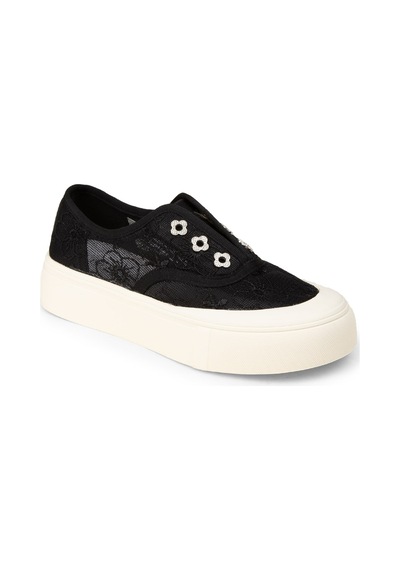 Deery Kadın Dantel Detaylı Siyah Sneaker Ayakkabı - K0523zsyhc01 Siyah