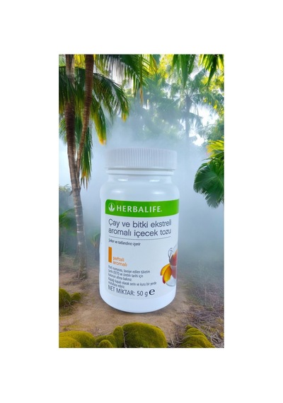 Herbalife Gönderi Bitkisel Şeftali Aromalı 51 Gr Çay 2 Adet